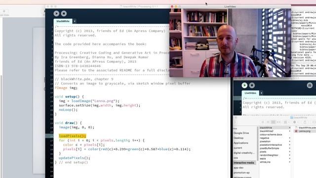 Processing & Images Part 3: Using the Pixel Buffer смотреть онлайн