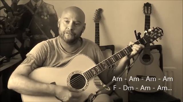 Human - Rag 'n' bone man - Guitar lesson смотреть онлайн