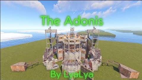 Туториал по постройке дома The Adonis для 3-4 игроков с бункерами в игре RUST смотреть онлайн