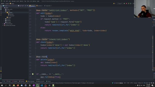 Simple Todo List App in Flask - Beginner Project смотреть онлайн