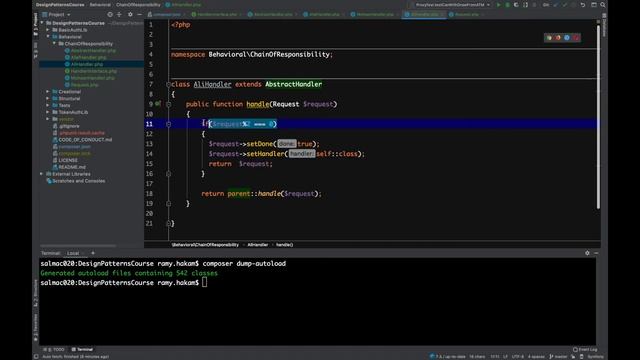 #22 Design Patterns in PHP Arabic course - Chain of Responsibility & شرح بالعربي - مجمع التحرير смотреть онлайн