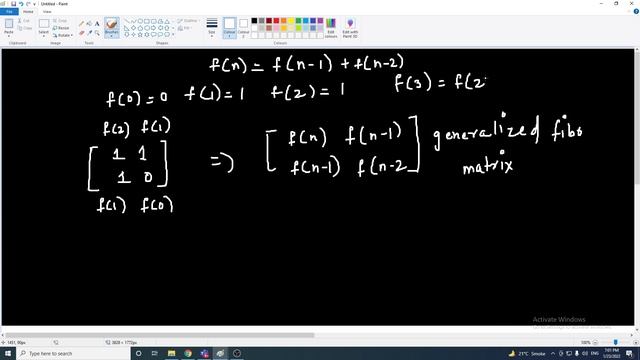 Fibonacci Matrix with Java code: Part 1 смотреть онлайн