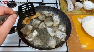 Очень вкусный минтай под кисло-сладким соусом!  #рыба #минтай #вкусно
