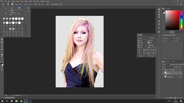 ♡ PNG Cut Out Tutorial ♡ Photoshop CC 2018 ♡ смотреть онлайн