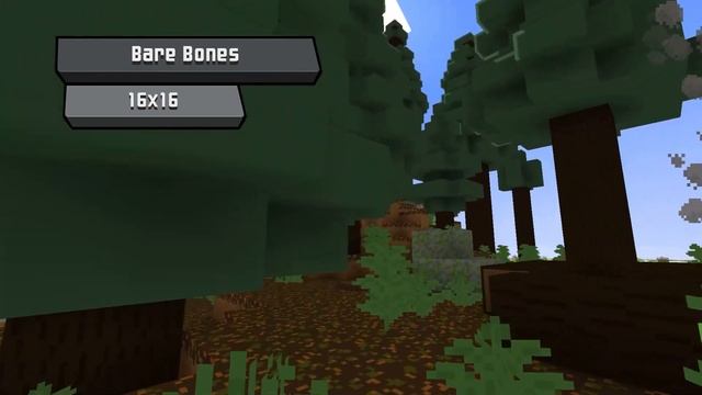 Bare Bones Texture Pack For Minecraft 1.19 | Bedrock and Java смотреть онлайн