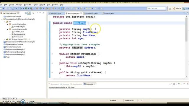 Association, Aggregation And Composition in Java смотреть онлайн