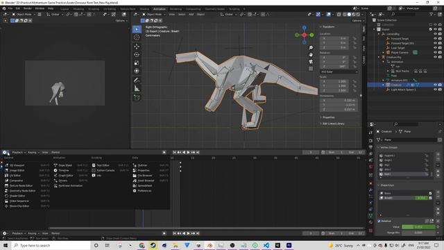 Export Action Editor Shape Keys to Unity | Blender 3.0 + Tutorial смотреть онлайн