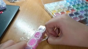 распаковка бисера/новы бисер/?обзор бисера? #бисероплетение #обзорбисера #бисер #врек #обзор