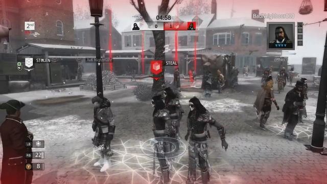 Assassin's Creed 3 Multiplayer Artifact Assault Block Party Play offs AvK Vs AAB Final Game смотреть онлайн