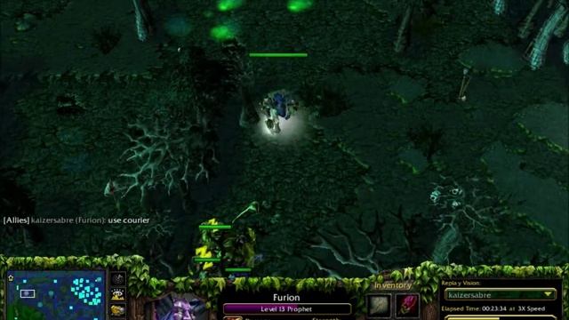 Defence of The Ancients v6.72c - Furion the Prophet смотреть онлайн