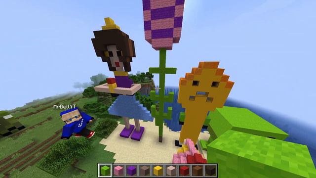 MINECRAFT СУМАСШЕДШИЕ ПОСТРОЙКИ смотреть онлайн