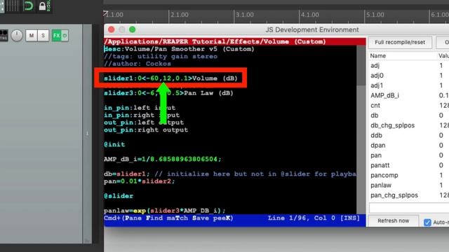 Editing JS Plugins in REAPER смотреть онлайн