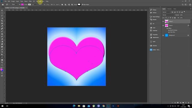 Beating Heart Animation Photoshop смотреть онлайн