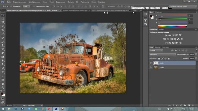 До | После | Ну как? | Photoshop смотреть онлайн