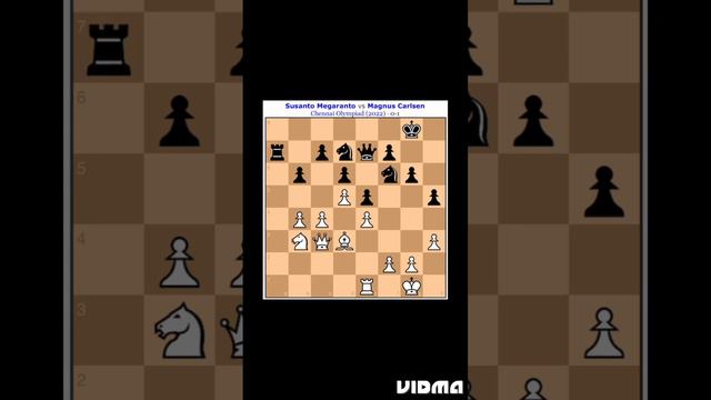 Susanto Megaranto Vs Magnus Carlsen Chennai Olympiad 2022