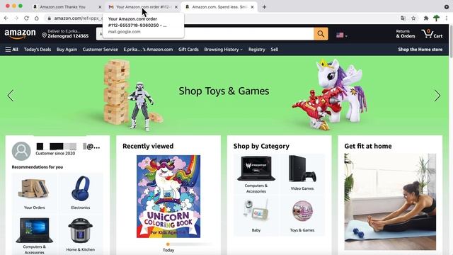 Как заказать книги на Amazon/Скринкаст как сделать заказ на Амазон смотреть онлайн