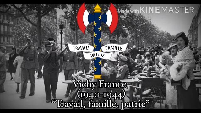 La Marseillaise - Vichy France Unofficial Anthem смотреть онлайн