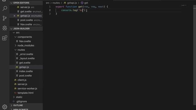 Sapper - Get/Post Data (How to build an API) смотреть онлайн