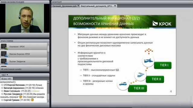 Виртуальный дата-центр КРОК и его возможности смотреть онлайн