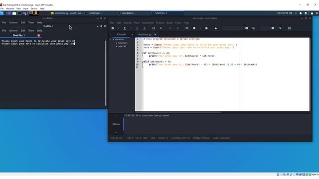 Python: Overtime Calculation Program For Beginners смотреть онлайн