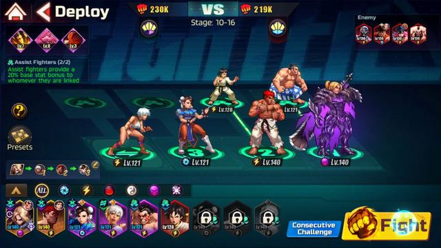 F2P Street Fighter Duel: 10-16