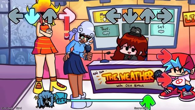 Friday Night Funkin' VS Ozie FULL WEEK + Cutscenes (FNF Mod/Hard) (Daddy Dearest + Weather Sisters) смотреть онлайн