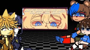 |Реакция Фнаф9 на Солнце и Луну|Гача клуб•Gacha club|Reaction FNAFSB on Sun and Moon|1/? By: —Олежк