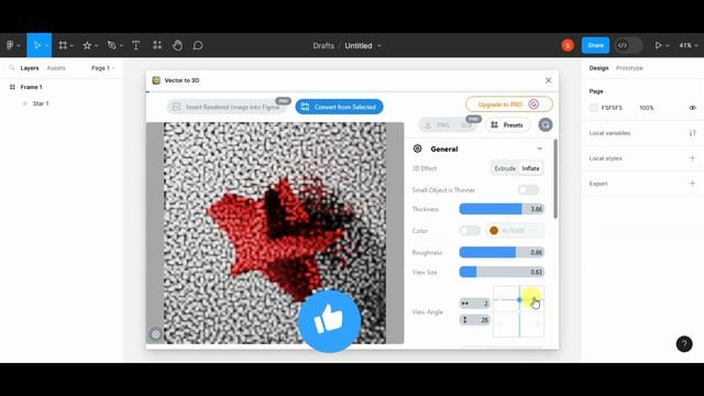Vector to 3d art in Figma by ShaguftaAli смотреть онлайн