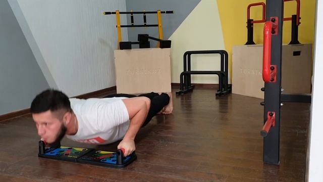 Поатформа для отжиманий 9 в 1 от Turnik.uz смотреть онлайн