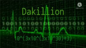 Number 0 to absolute infinity - by 나이드로슈