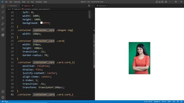 ?Como fazer card com HTML e CSS смотреть онлайн
