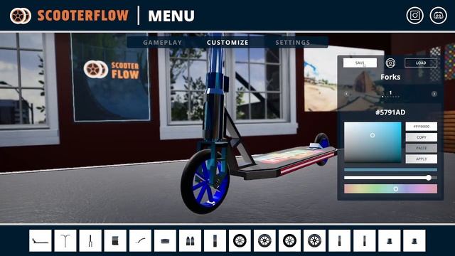 обзор на игру scooter Flow смотреть онлайн