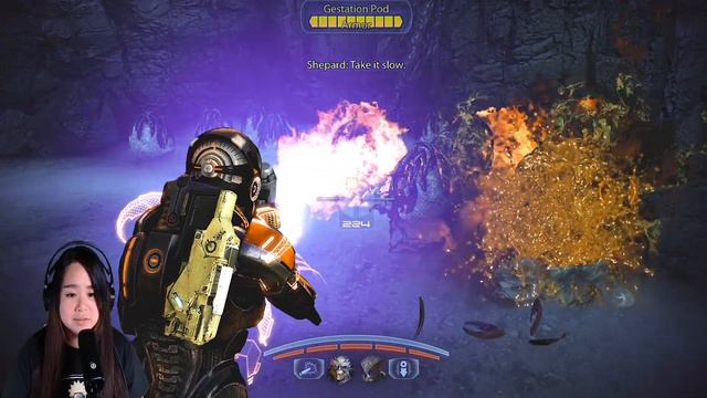 Finding The Rachni Queen in Mass Effect 3 Gameplay Part 8 Legendary Edition 2023 смотреть онлайн
