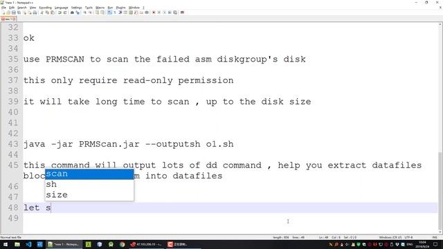 How to extract oracle datafiles from ASM disk group which failed to mount or formatted смотреть онлайн
