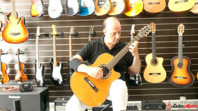 Ovation Pro Series 1773AX-4-G Classical Guitar смотреть онлайн