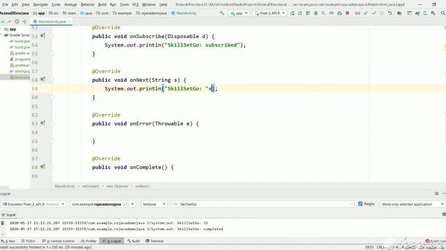 What is CompositeDisposable with example? RxJava tutorial part 3. смотреть онлайн