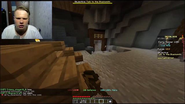 СКАЙ БЛОК ГДЕ В ЛЮБУЮ МОМЕНТ МОЖЕТ УПАСТЬ...\\\(MINECRAFT) смотреть онлайн