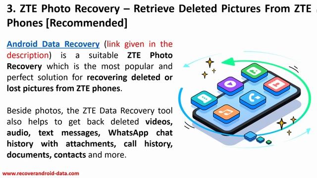 How To Recover Deleted Photos From ZTE Phones смотреть онлайн