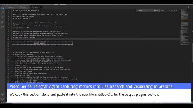 Telegraf Configuration - Windows System metrics to Elasticsearch смотреть онлайн