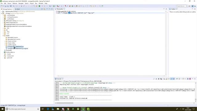 **COMO DOCKERIZAR UNA APP Spring Boot Suite EN 5 MIN** смотреть онлайн