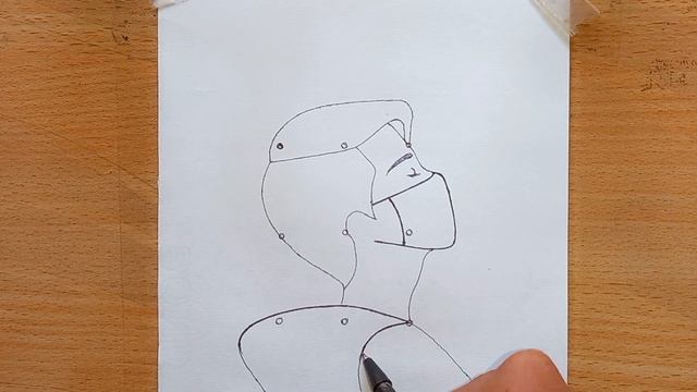 9 बिंदु से बनाएं Boy का चित्र आसानी से || How To Draw Boy Face From 9 Points || Dots Boy Drawing смотреть онлайн