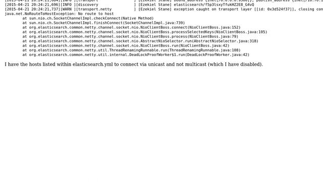 DevOps & SysAdmins: No route to host elasticsearch exception (2 Solutions!!) смотреть онлайн