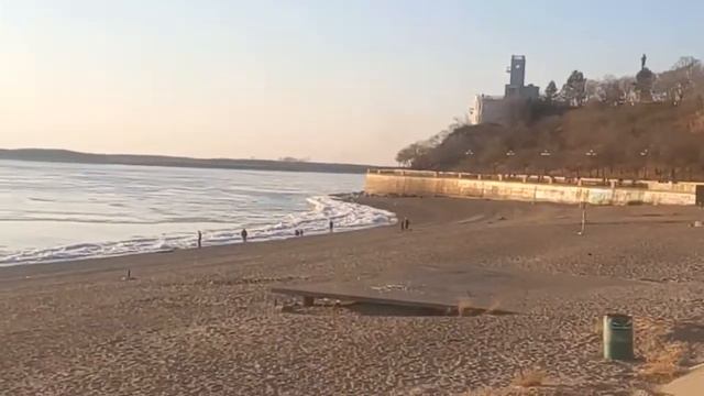 Ледоход на Амуре у хабаровского берега смотреть онлайн