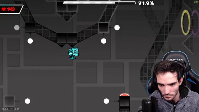"XO" 100% [EXTREME DEMON] by KrmaL | Geometry Dash смотреть онлайн