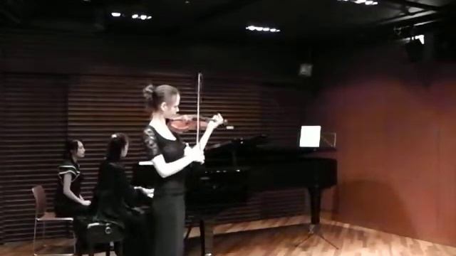Natallia Gordeyeva Plays Brahms's Scherzo In Osaka
