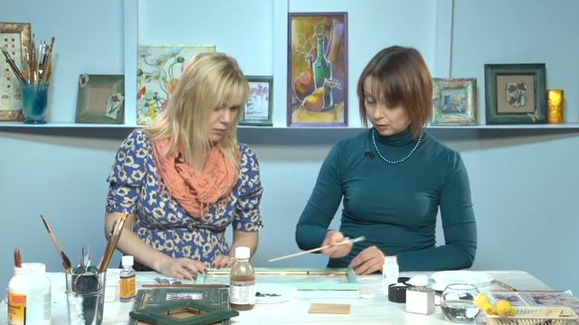 Деревянные рамки. Эффект состаривания. смотреть онлайн