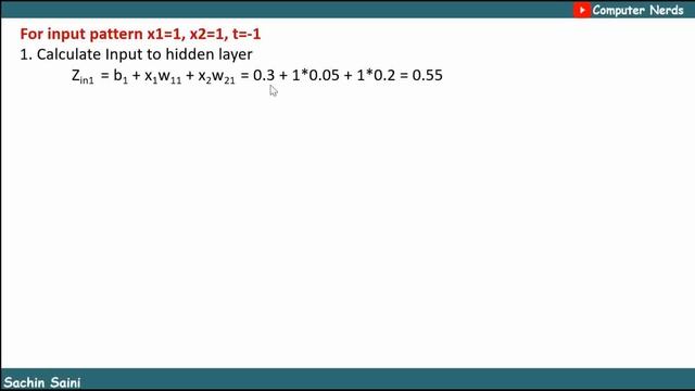 Madaline Neural network with XOR solved example in hindi. Complete solution (Soft computing) смотреть онлайн