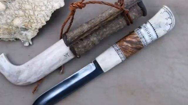 Ножны из рыбьей кожи Andrefish смотреть онлайн