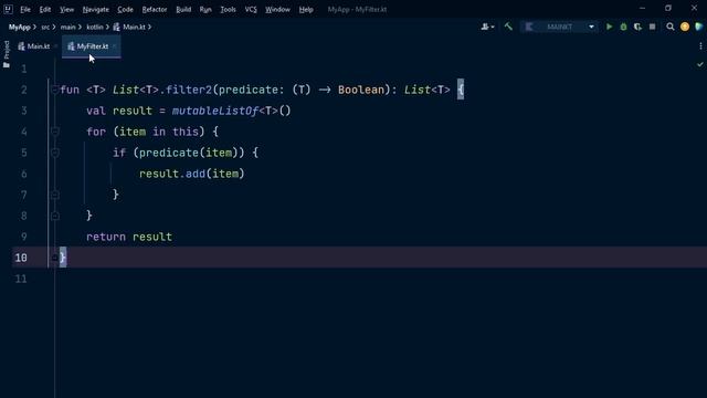 Create a new Filter in Kotlin | Functional Programming смотреть онлайн