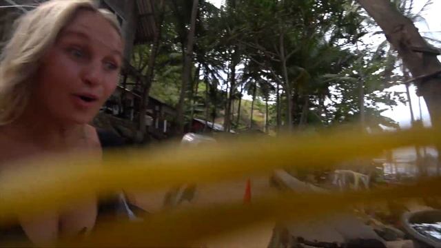 Пхукет Сейчас. Найхарн, Пляж Ката. Вика показала Райский пляж! смотреть онлайн